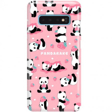 ETUI CLEAR NA TELEFON SAMSUNG GALAXY S10 SŁODKIE PANDY