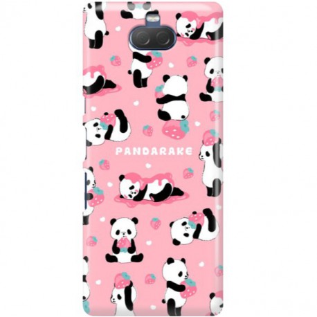 ETUI CLEAR NA TELEFON SONY XPERIA 10 SŁODKIE PANDY