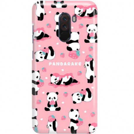 ETUI CLEAR NA TELEFON XIAOMI POCO F1 SŁODKIE PANDY