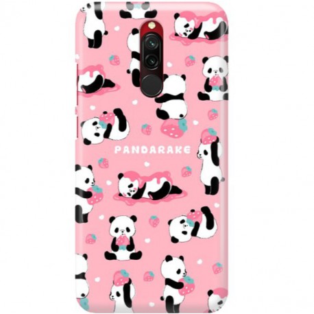 ETUI CLEAR NA TELEFON XIAOMI REDMI 8 SŁODKIE PANDY