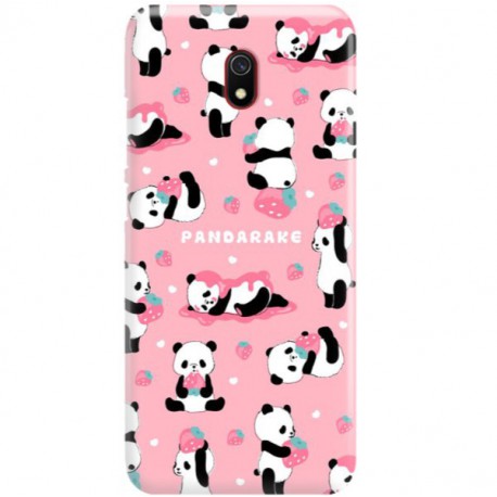 ETUI CLEAR NA TELEFON XIAOMI REDMI 8A SŁODKIE PANDY