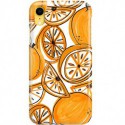 ETUI CLEAR NA TELEFON APPLE IPHONE XR SŁODKIE POMARAŃCZE