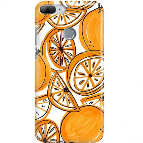 ETUI CLEAR NA TELEFON HUAWEI HONOR 9 LITE SŁODKIE POMARAŃCZE
