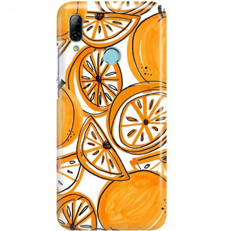 ETUI CLEAR NA TELEFON HUAWEI P SMART 2019 SŁODKIE POMARAŃCZE