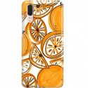 ETUI CLEAR NA TELEFON HUAWEI P20 SŁODKIE POMARAŃCZE