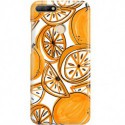 ETUI CLEAR NA TELEFON HUAWEI Y6 2018 PRIME SŁODKIE POMARAŃCZE