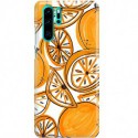 ETUI CLEAR NA TELEFON HUAWEI P30 PRO SŁODKIE POMARAŃCZE