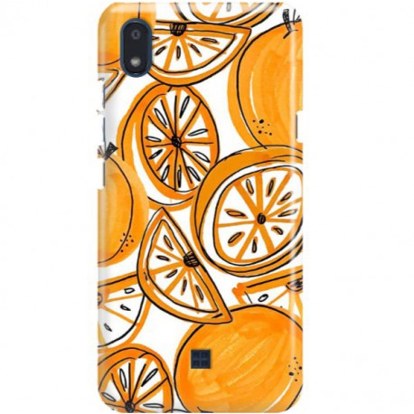 ETUI CLEAR NA TELEFON LG K20 SŁODKIE POMARAŃCZE