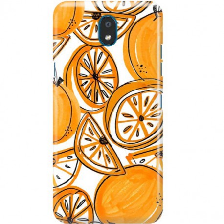 ETUI CLEAR NA TELEFON LG K30 2019 SŁODKIE POMARAŃCZE