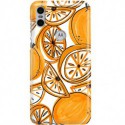 ETUI CLEAR NA TELEFON MOTOROLA MOTO ONE SŁODKIE POMARAŃCZE
