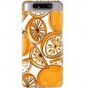 ETUI CLEAR NA TELEFON SAMSUNG GALAXY A90 SŁODKIE POMARAŃCZE