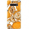 ETUI CLEAR NA TELEFON SAMSUNG GALAXY S10 PLUS SŁODKIE POMARAŃCZE