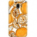 ETUI CLEAR NA TELEFON SAMSUNG GALAXY J4 2018 SŁODKIE POMARAŃCZE