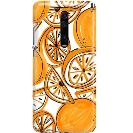 ETUI CLEAR NA TELEFON XIAOMI REDMI K20 SŁODKIE POMARAŃCZE