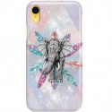 ETUI CLEAR NA TELEFON APPLE IPHONE XR SŁOŃ BOHO 2