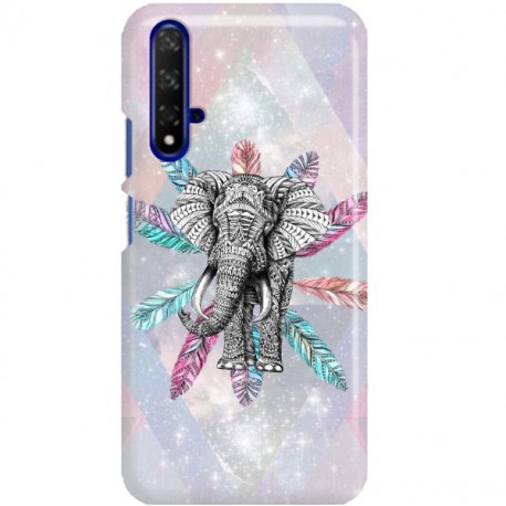 ETUI CLEAR NA TELEFON HUAWEI HONOR 20 SŁOŃ BOHO 2