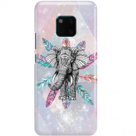 ETUI CLEAR NA TELEFON HUAWEI MATE 20 PRO SŁOŃ BOHO 2