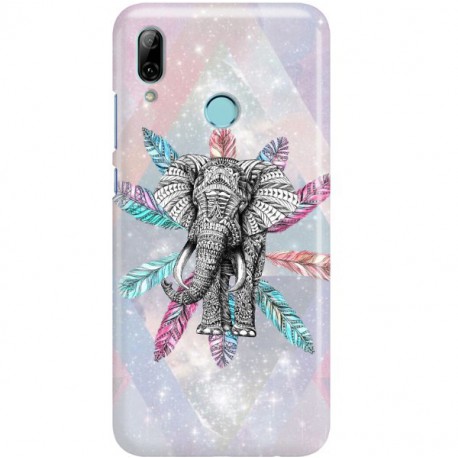 ETUI CLEAR NA TELEFON HUAWEI P SMART 2019 SŁOŃ BOHO 2