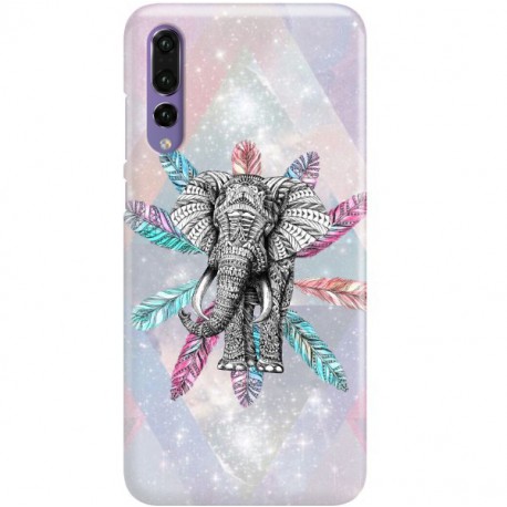 ETUI CLEAR NA TELEFON HUAWEI P20 PRO SŁOŃ BOHO 2