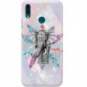 ETUI CLEAR NA TELEFON HUAWEI Y9 2019 SŁOŃ BOHO 2
