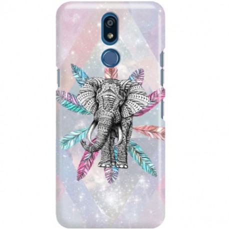 ETUI CLEAR NA TELEFON LG K40 SŁOŃ BOHO 2