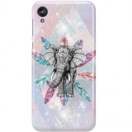 ETUI CLEAR NA TELEFON MOTOROLA MOTO E6 PLUS SŁOŃ BOHO 2