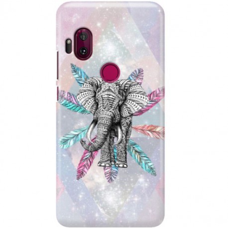 ETUI CLEAR NA TELEFON MOTOROLA ONE HYPER SŁOŃ BOHO 2