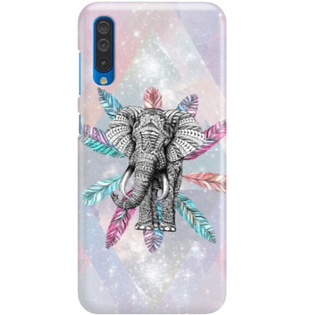 ETUI CLEAR NA TELEFON SAMSUNG GALAXY A50 SŁOŃ BOHO 2