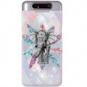 ETUI CLEAR NA TELEFON SAMSUNG GALAXY A90 SŁOŃ BOHO 2