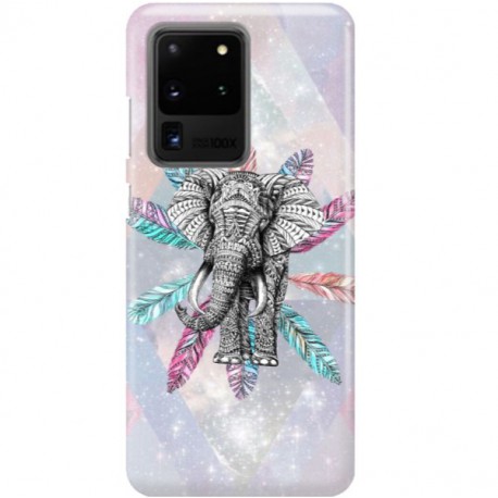 ETUI CLEAR NA TELEFON SAMSUNG GALAXY S11 PLUS / S20 ULTRA SŁOŃ BOHO 2