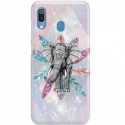 ETUI CLEAR NA TELEFON SAMSUNG GALAXY A30 SŁOŃ BOHO 2