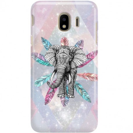 ETUI CLEAR NA TELEFON SAMSUNG GALAXY J4 2018 SŁOŃ BOHO 2