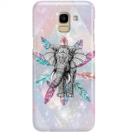 ETUI CLEAR NA TELEFON SAMSUNG GALAXY J6 2018 SŁOŃ BOHO 2