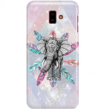 ETUI CLEAR NA TELEFON SAMSUNG GALAXY J6 PLUS 2018 SŁOŃ BOHO 2