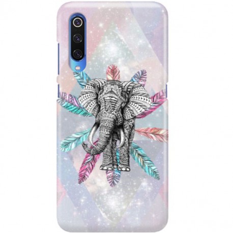 ETUI CLEAR NA TELEFON XIAOMI MI9 SŁOŃ BOHO 2