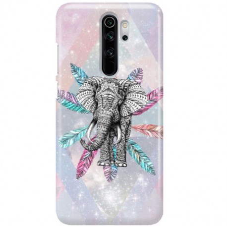 ETUI CLEAR NA TELEFON XIAOMI REDMI NOTE 8 PRO SŁOŃ BOHO 2