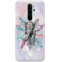 ETUI CLEAR NA TELEFON XIAOMI REDMI NOTE 8 PRO SŁOŃ BOHO 2