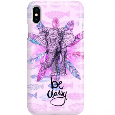 ETUI CLEAR NA TELEFON APPLE IPHONE X / XS SŁON BOHO 3