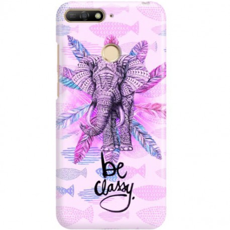 ETUI CLEAR NA TELEFON HUAWEI Y6 2018 PRIME SŁON BOHO 3