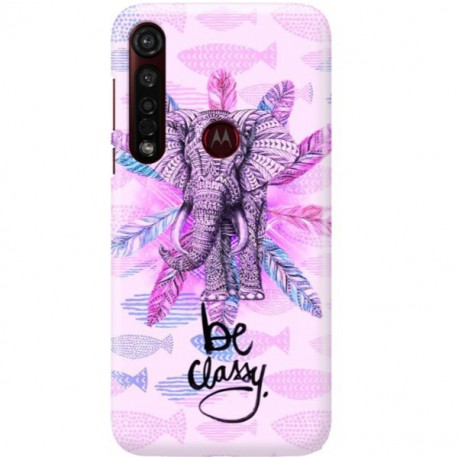 ETUI CLEAR NA TELEFON MOTOROLA MOTO G8 PLUS SŁON BOHO 3