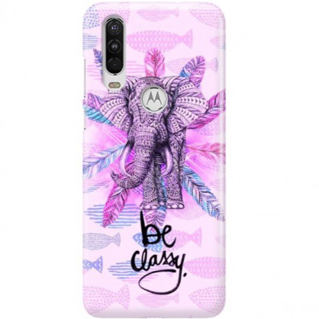 ETUI CLEAR NA TELEFON MOTOROLA MOTO ONE ACTION SŁON BOHO 3