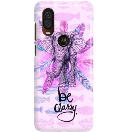 ETUI CLEAR NA TELEFON MOTOROLA MOTO ONE VISION SŁON BOHO 3