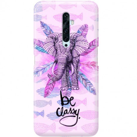 ETUI CLEAR NA TELEFON OPPO RENO 2 SŁON BOHO 3