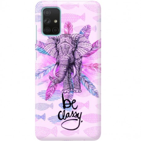 ETUI CLEAR NA TELEFON SAMSUNG GALAXY A71 SŁON BOHO 3