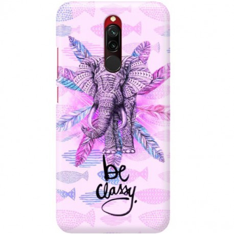 ETUI CLEAR NA TELEFON XIAOMI REDMI 8 SŁON BOHO 3