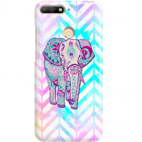 ETUI CLEAR NA TELEFON HUAWEI Y6 2018 PRIME SŁON BOHO 1