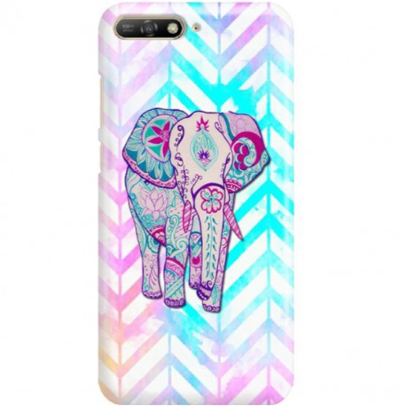 ETUI CLEAR NA TELEFON HUAWEI Y6 2019 SŁON BOHO 1