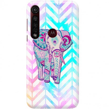 ETUI CLEAR NA TELEFON MOTOROLA MOTO G8 PLUS SŁON BOHO 1