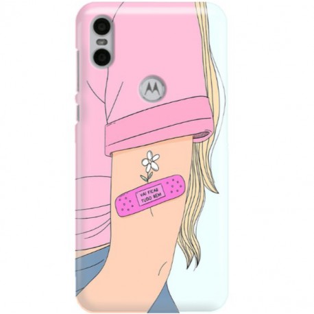 ETUI CLEAR NA TELEFON MOTOROLA MOTO ONE TUMBLR