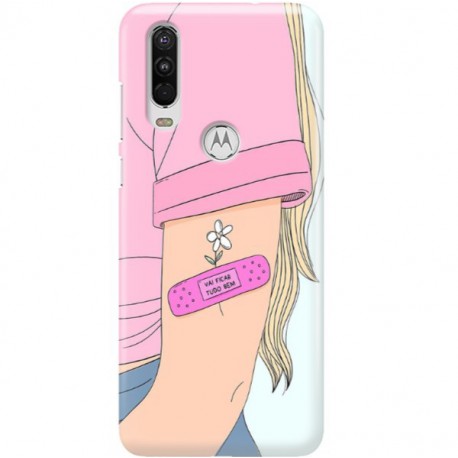 ETUI CLEAR NA TELEFON MOTOROLA MOTO ONE ACTION TUMBLR